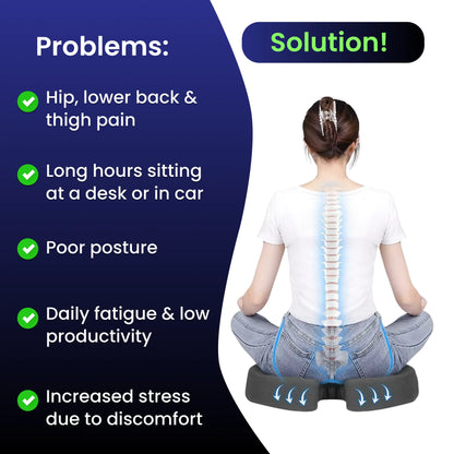SeatStone - Say Goodbye to Years of Back Pain!